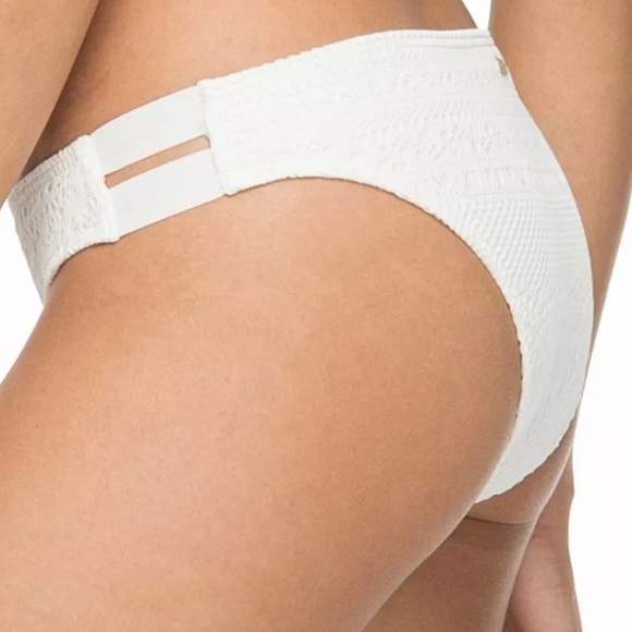 Roxy Surf Memory Scooter Bikini Bottoms - Picture 2 of 4